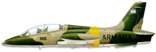 Aermacchi M.B.339A profile drawing