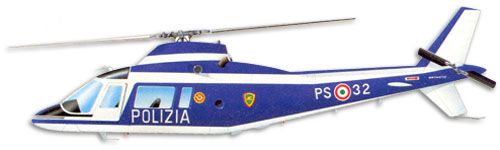 Agusta A 109 profile drawing