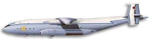 Antonov AN-22 Cock profile drawing