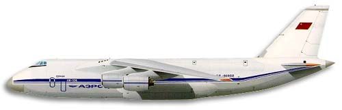 Antonov An-124 Condor profile drawing