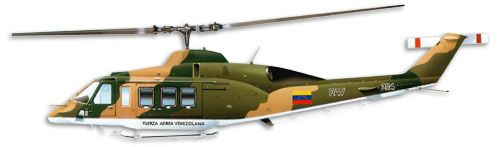 Bell Model 214ST profile drawing