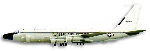 Boeing RC-135 profile drawing