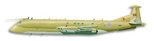 British Aerospace Nimrod profile drawing