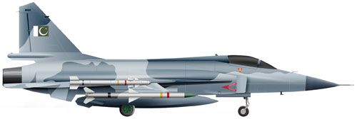 Chengdu JF-17 Xiaolong/Thunder profile drawing