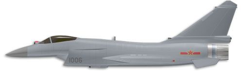 Chengdu J-10 profile drawing