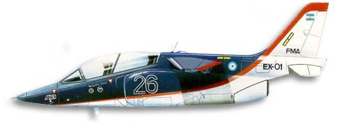 FMA IA 63 Pampa profile drawing