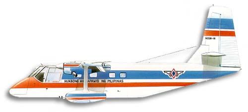 GAF N 22 Nomad profile drawing