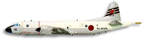 Lockheed Martin P-3 Orion profile drawing