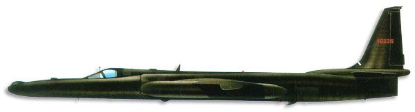 Lockheed Martin TR-1 profile drawing