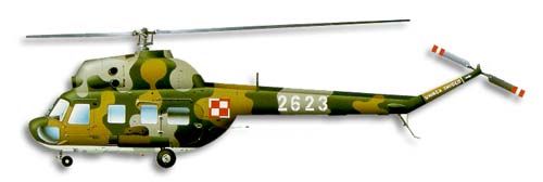 Mil Mi-2 Hoplite profile drawing