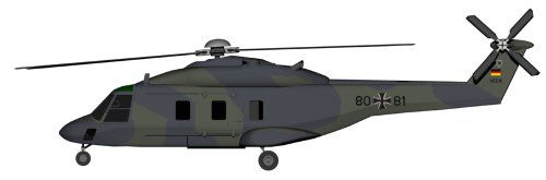 NHIndustries NH90 profile drawing