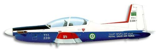 Pilatus PC-9 profile drawing