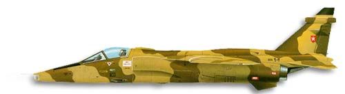 SEPECAT Jaguar profile drawing