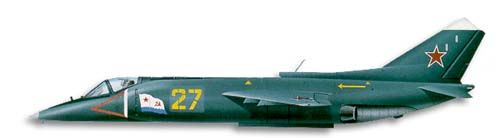 Yakovlev Yak-38 Forger profile drawing