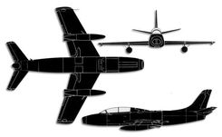 Fuji T-1 projection drawing thumbnail