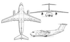 Kawasaki C-1 projection drawing thumbnail