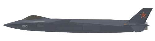 Chengdu J-20 profile drawing