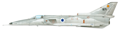 IAI Kfir profile drawing