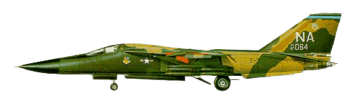 General Dynamics F-111 profile drawing