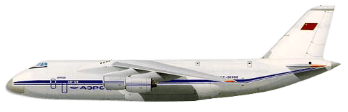 Antonov An-124 Condor profile drawing