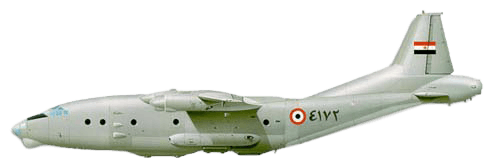 Antonov An-12 Cub profile drawing