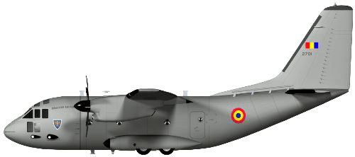 Alenia Aeronautica C-27J Spartan profile drawing