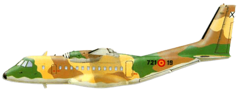 IPTN/CASA CN-235 profile drawing