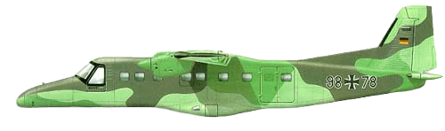 Dornier Do 228 profile drawing