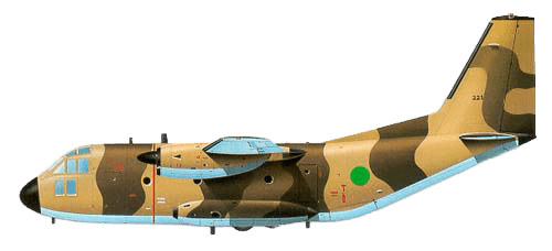 Aeritalia G-222 profile drawing