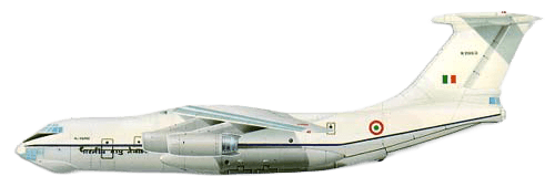 Ilyushin IL-76 Candid profile drawing
