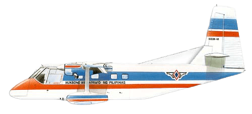 GAF N 22 Nomad profile drawing