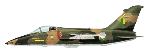 Aeritalia Aermecchi / EMBRAER AMX profile drawing