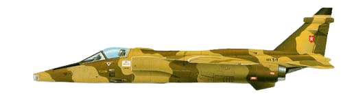 SEPECAT Jaguar profile drawing