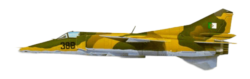 Mikoyan-Gurevich MiG-27 Flogger D/J profile drawing