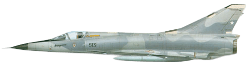 Dassault Mirage 50 profile drawing