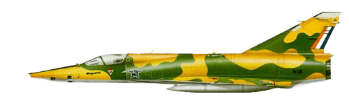 Dassault Mirage III profile drawing