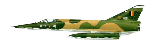 Dassault Mirage V profile drawing