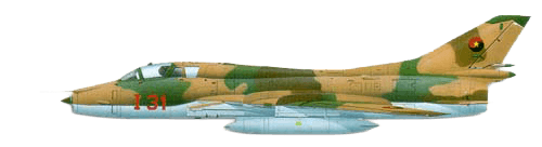Sukhoi Su-17/20/22 Fitter profile drawing