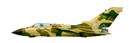 Panavia Tornado IDS profile drawing