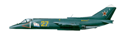 Yakovlev Yak-38 Forger profile drawing