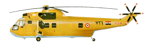 Westland Commando profile drawing