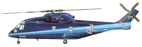 EH Industries EH 101 profile drawing