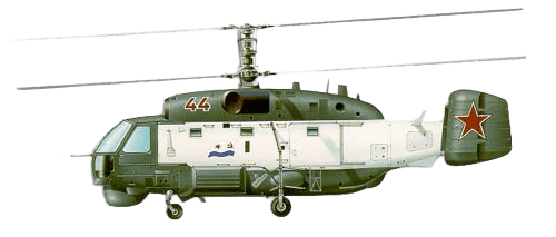 Kamov KA-27 Helix profile drawing