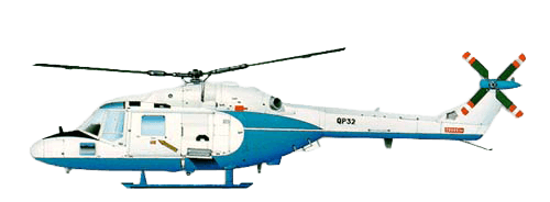 Westland Lynx profile drawing