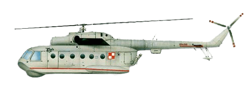 Mil Mi-14 Haze profile drawing