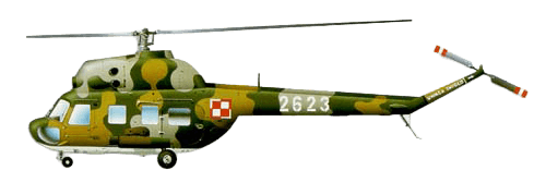 Mil Mi-2 Hoplite profile drawing