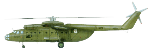Mil Mi-6 Hook profile drawing