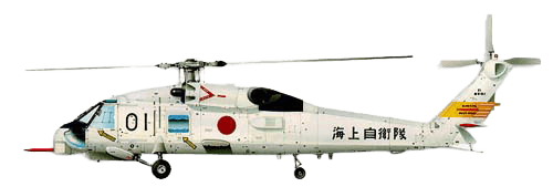 Sikorsky UH-70 Seahawk profile drawing