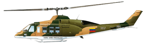 Bell Model 214ST profile drawing