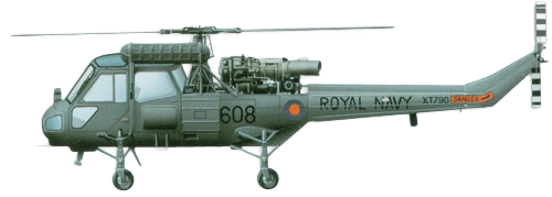 Westland Wasp HAS.Mk I profile drawing